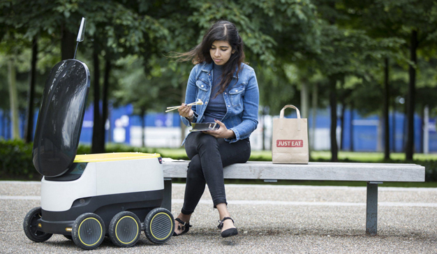 Los robots de reparto comienzan a colonizar Europa