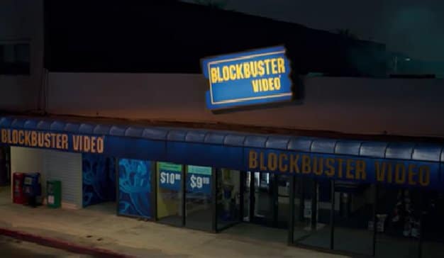 El sorprendente product placement de la desaparecida Blockbuster en 