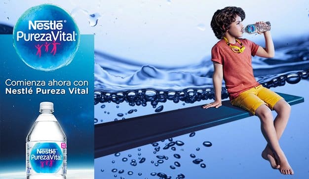Resultado de imagen para publicidad de agua