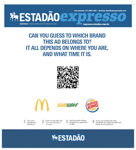 anuncio isobar comida rapida