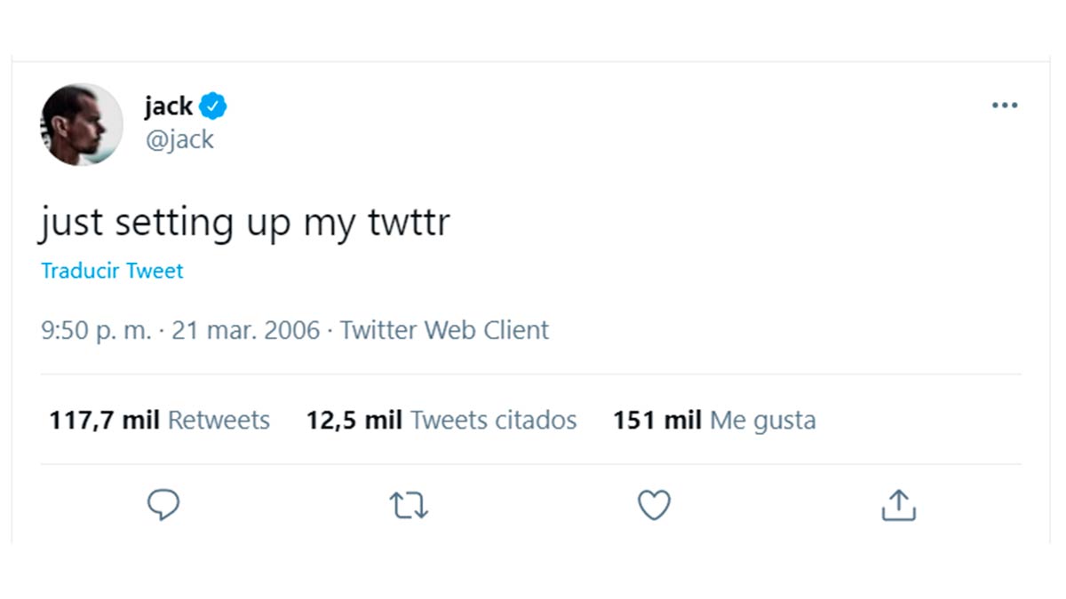 Jack Dorsey pone a la venta su primer tuit y obtiene ofertas millonarias