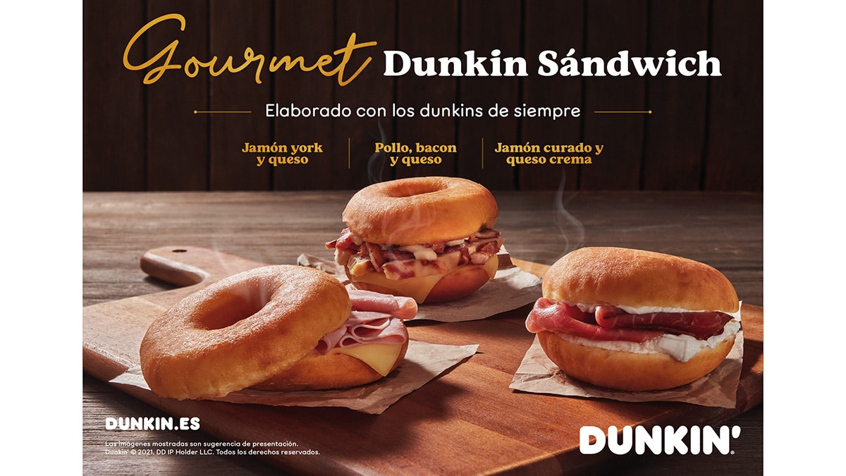Gourmet Dunkin’ Sándwich