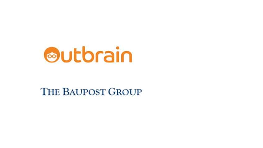 Outbrain anuncia una inversión de 200 millones de dólares de The Baupost Group