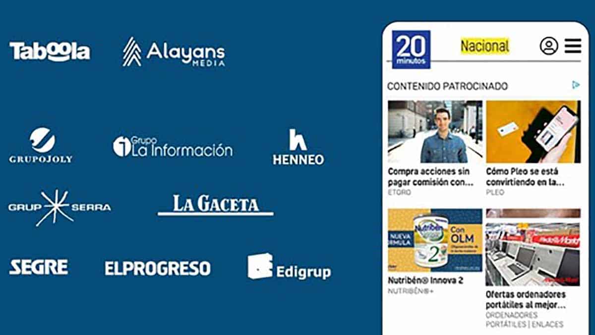 Alayans Media elige a Taboola como proveedor exclusivo de recomendación de contenidos