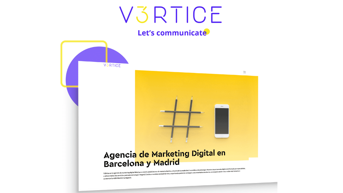 Nuevo logo de V3rtice.