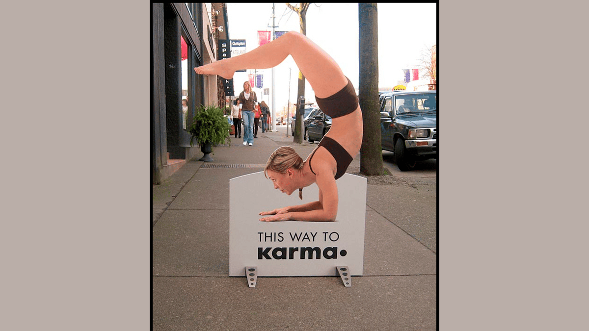 this way to karma anuncio