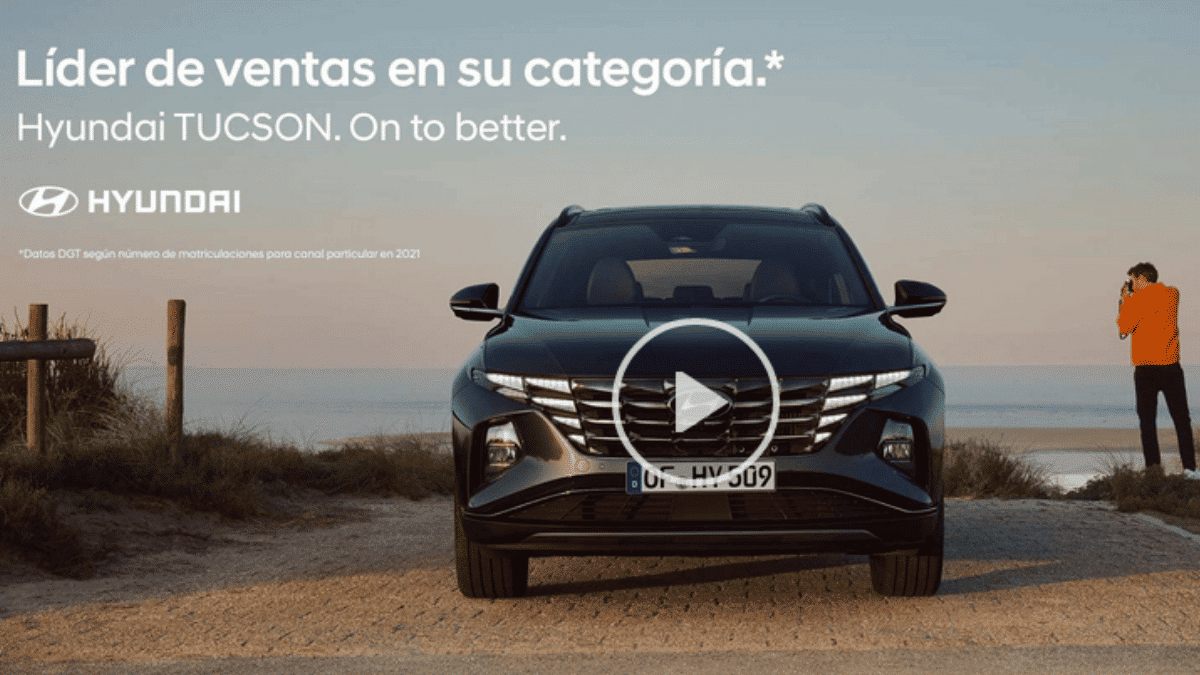 Anuncio de Hyundai en Amazon.