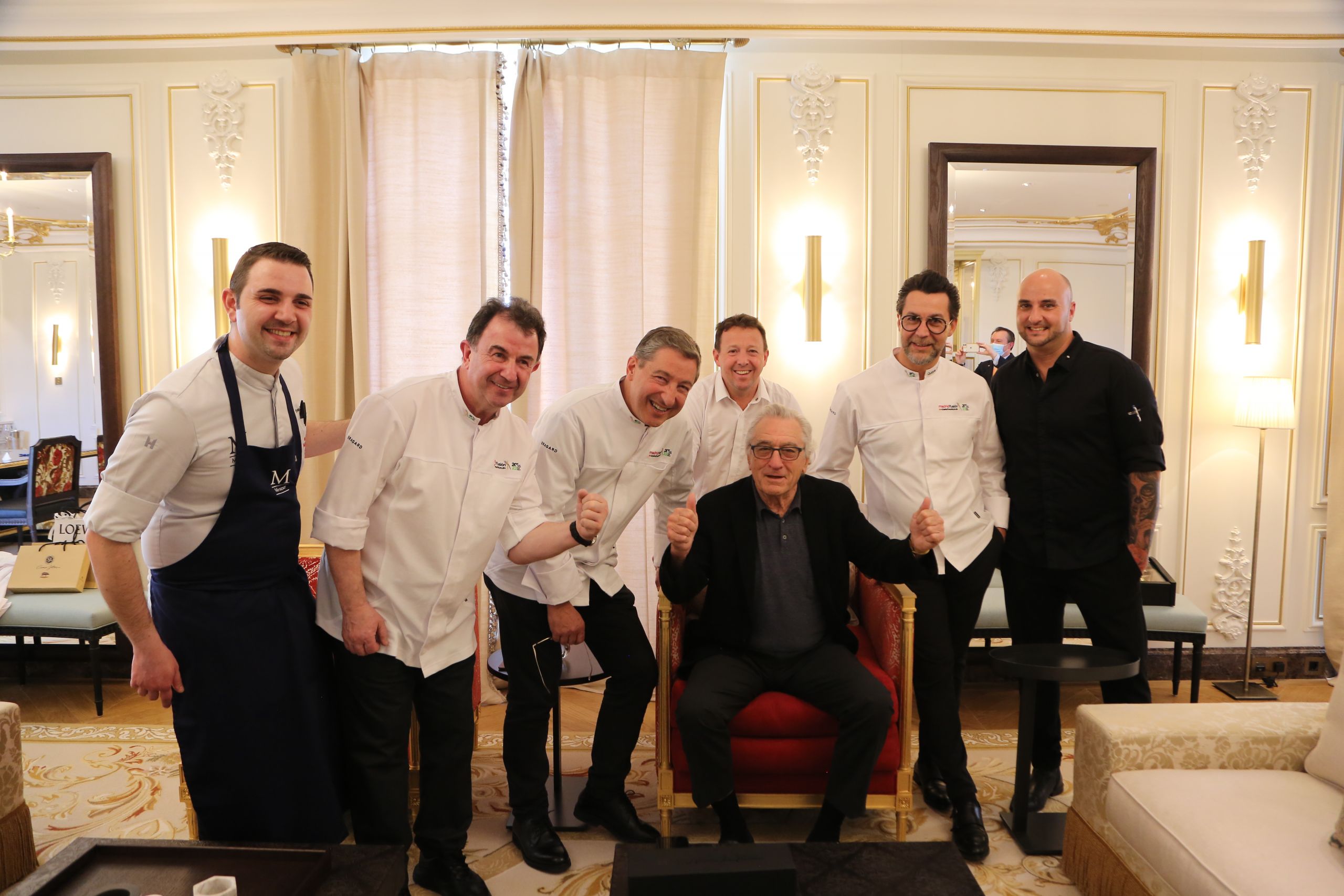Robert de Niro Madrid Fusión Alimentos de España