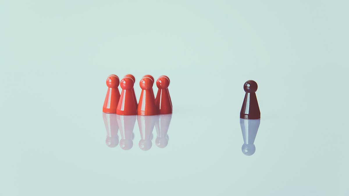 Una ficha de un juego de mesa distinta al resto