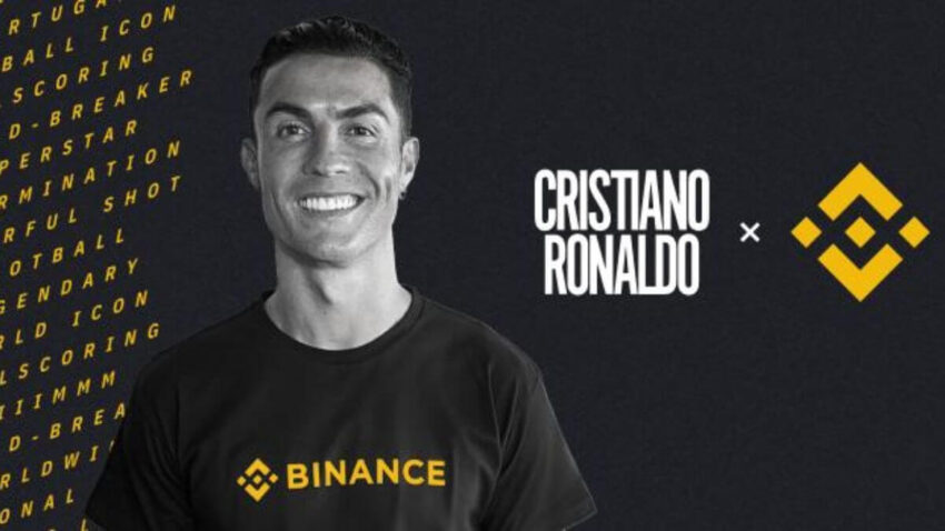 Acuerdo de Binance y Cristiano Ronaldo.