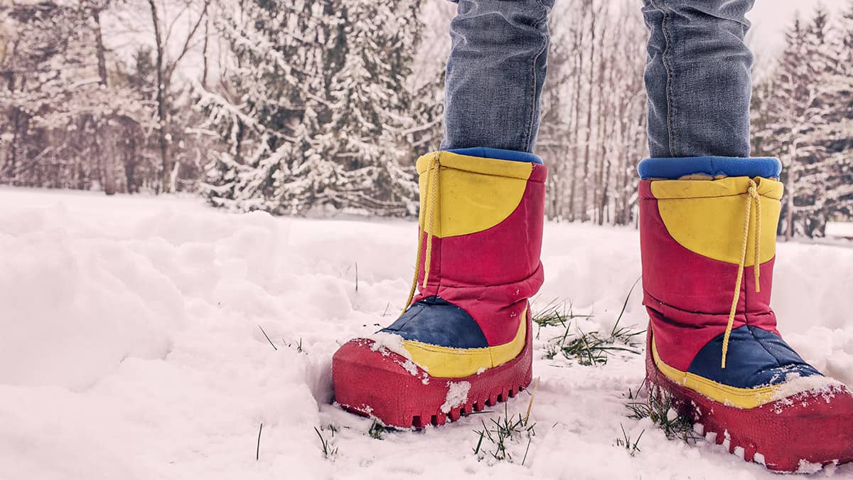 botas de nieve