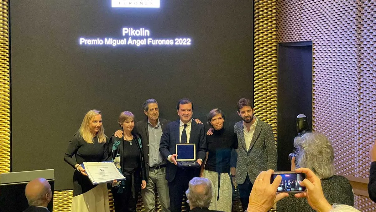 Pikolin recibe el Premio Miguel Ángel Furones de Presidentex por poner en valor al colectivo sénior