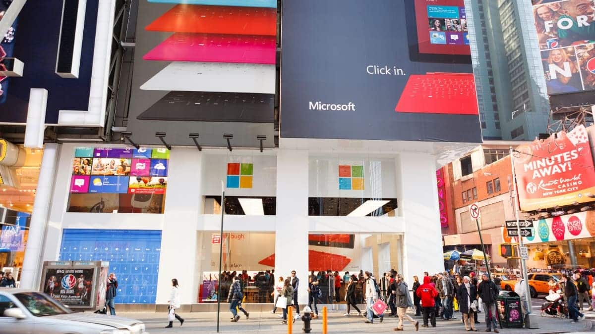 Microsoft tienda
