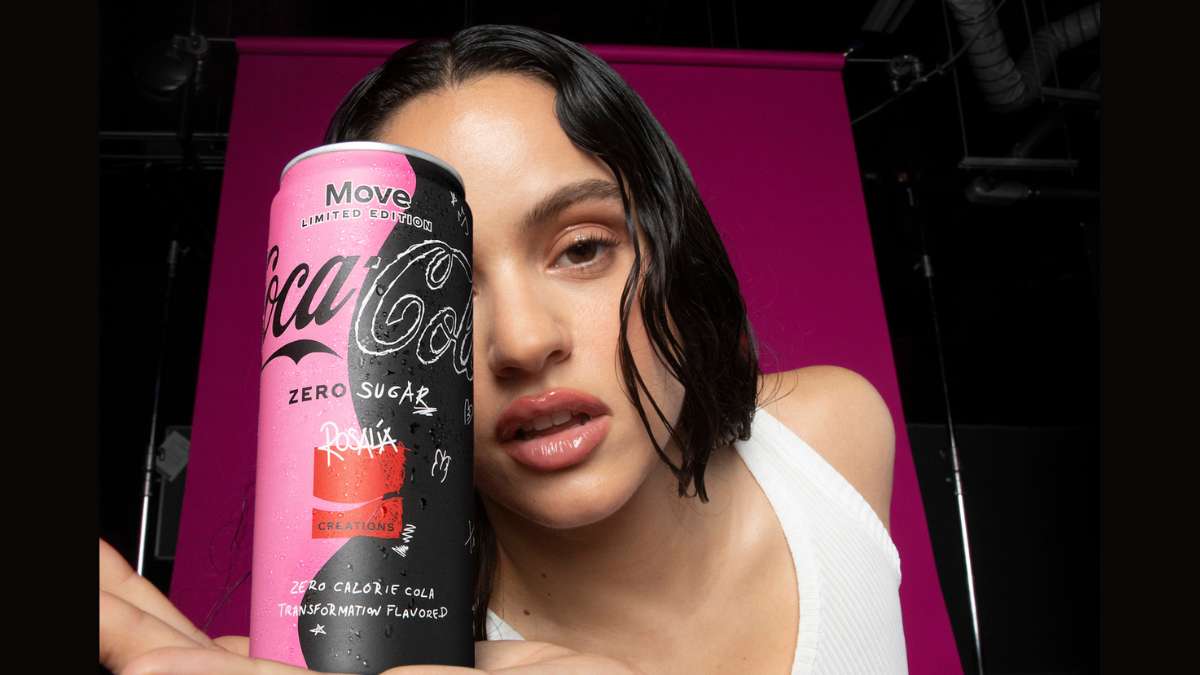 Coca-Cola lanza su nueva edición de zero azúcar inspirada en Rosalía