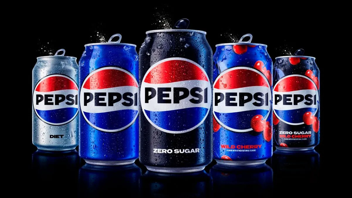 Pepsi estrena logo: la marca mantiene su icónica esfera pero apuesta por una tipografía más moderna