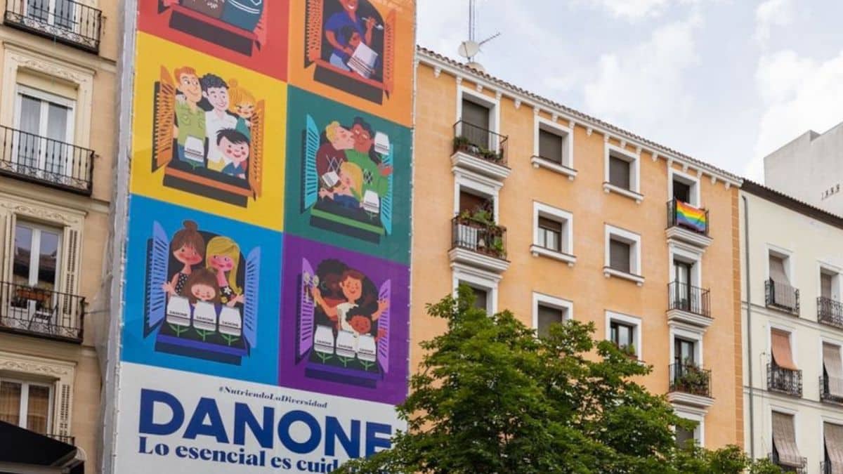 Rediseño carteles Danone