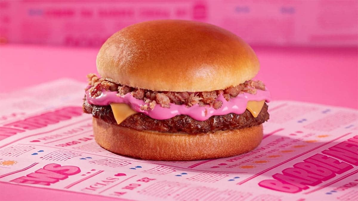 Burger Kning Pìnk Burger Barbie Combo