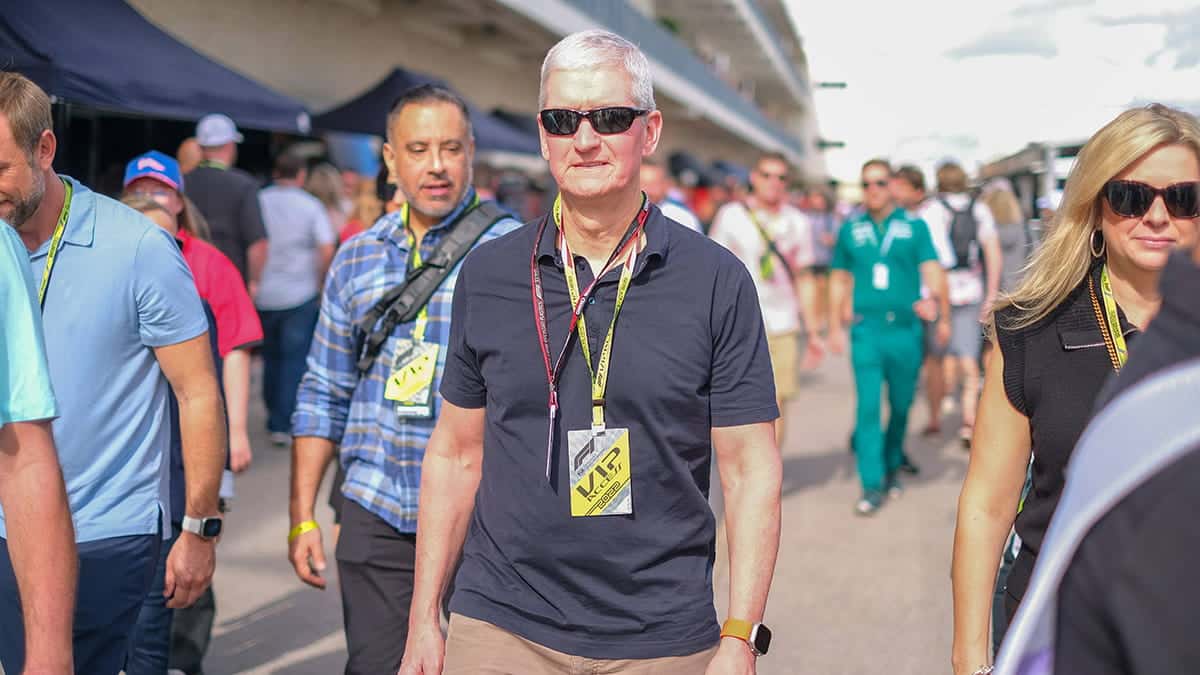 Tim Cook Fórmula 1