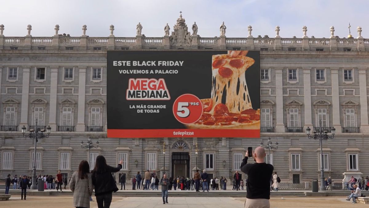 Telepizza Black Friday.