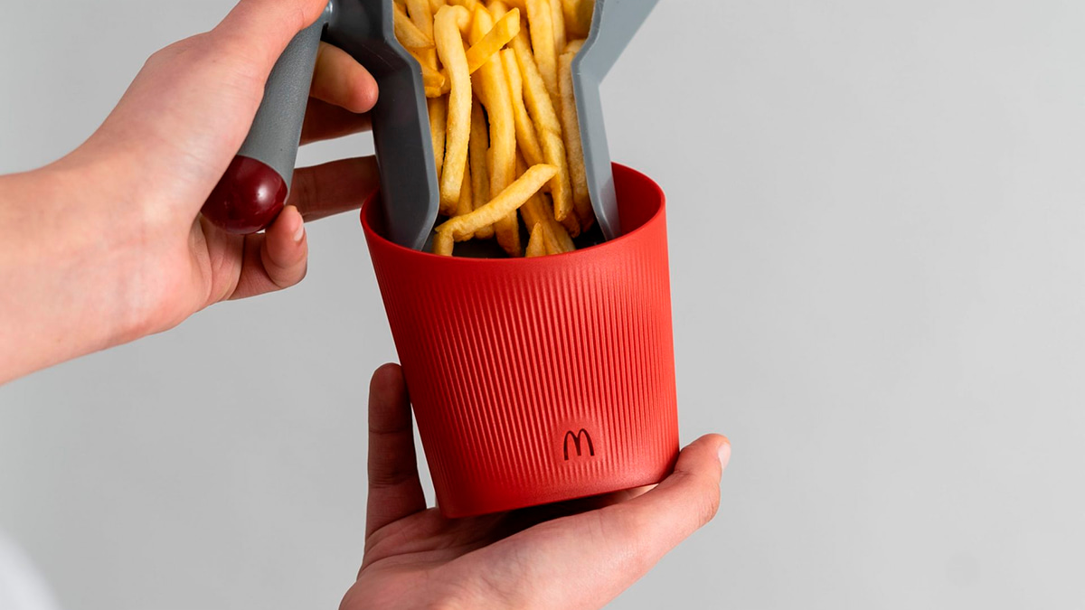 McDonald's envases reutilizables