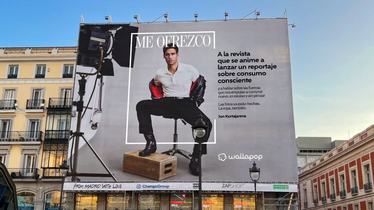 Jon Kortajarena Wallapop Campaña