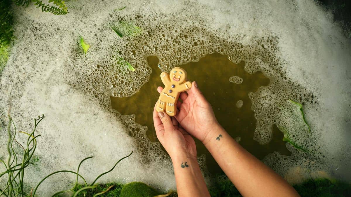 Burbuja de baño de Jengi