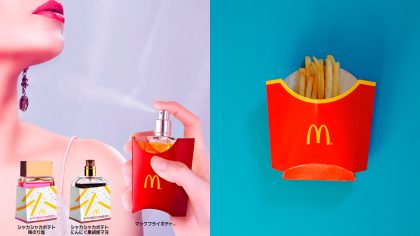 McDonald's perfume patatas fritas