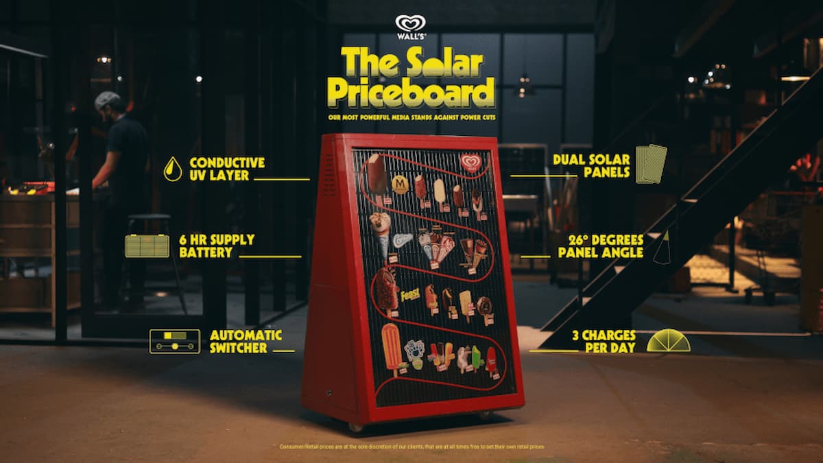 Wall’s Pakistan Solar Priceboards