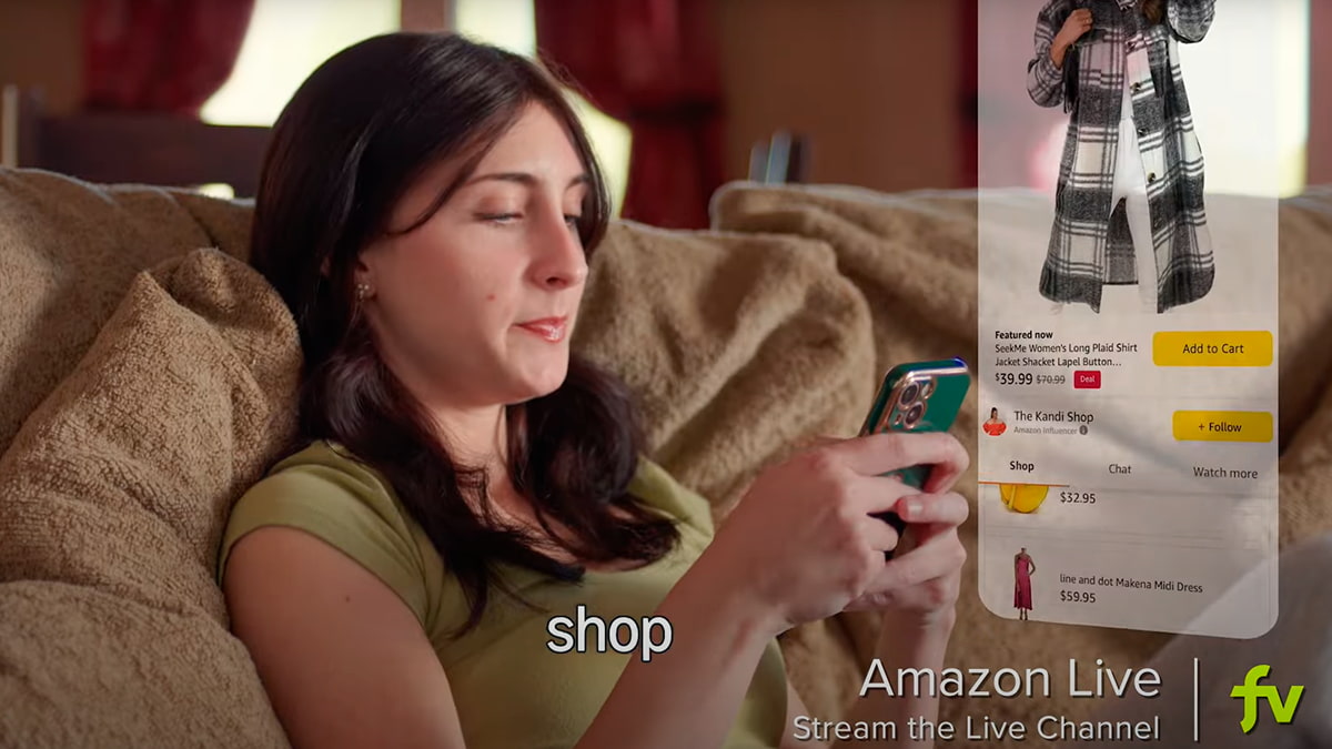 Amazon adapta la teletienda a la era del streaming con un nuevo canal de «live shopping»