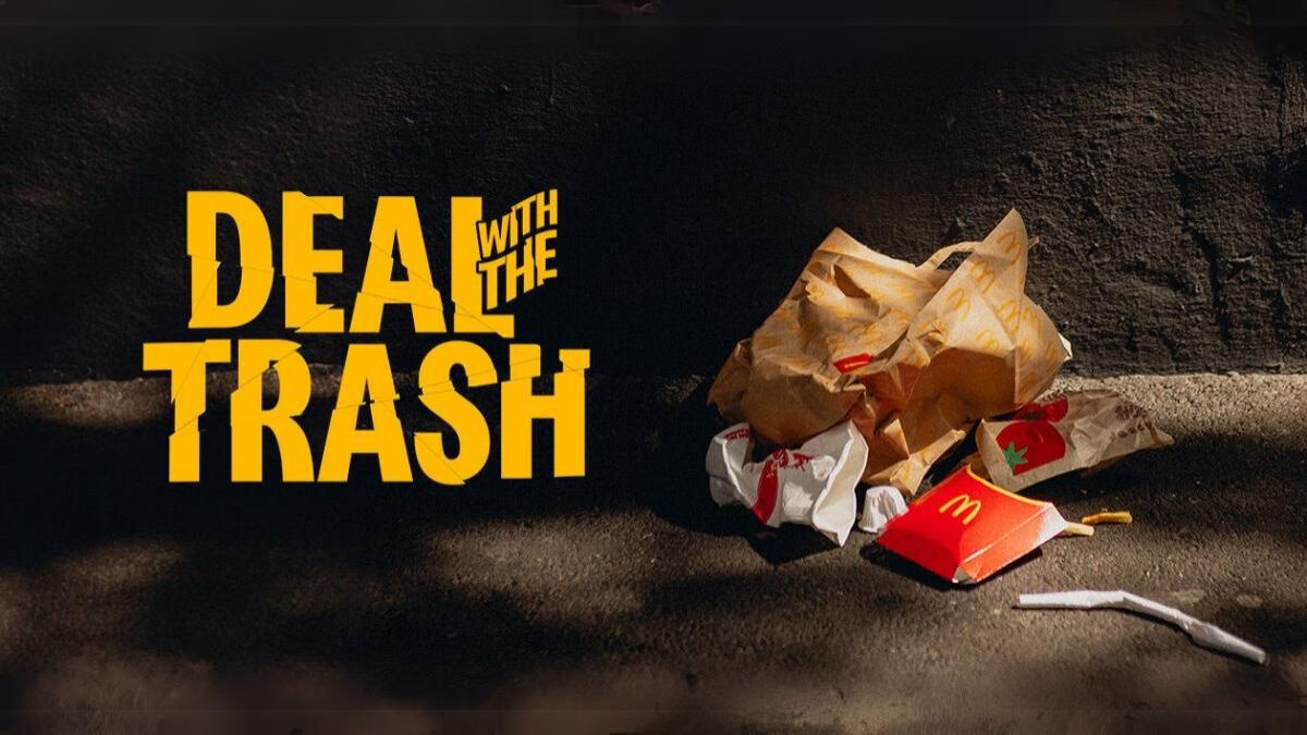 McDonald's recompensas basura