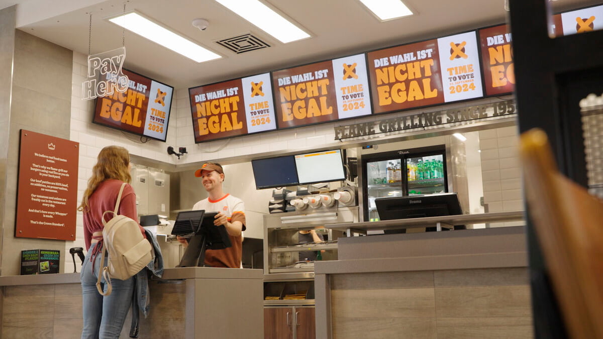 Whopper y nada más: por qué en Austria el menú de Burger King consta de un único producto