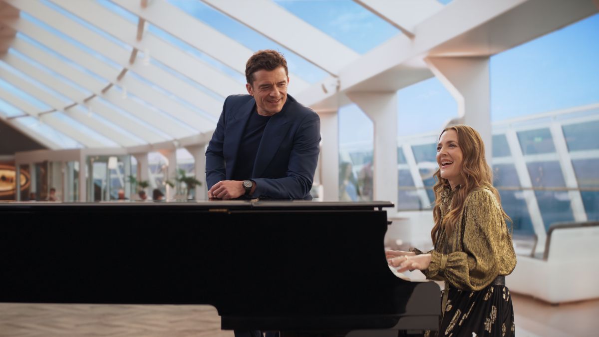 MSC Cruceros Orlando Bloom Drew Barrymore