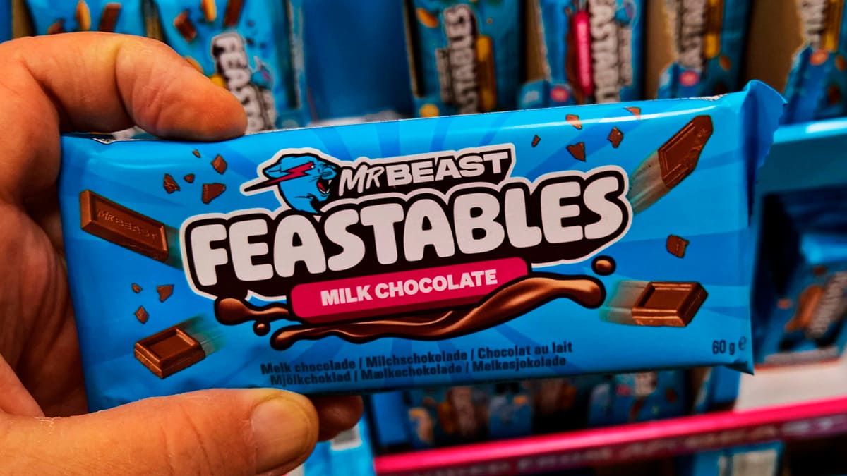 MrBeast chocolate Feastables