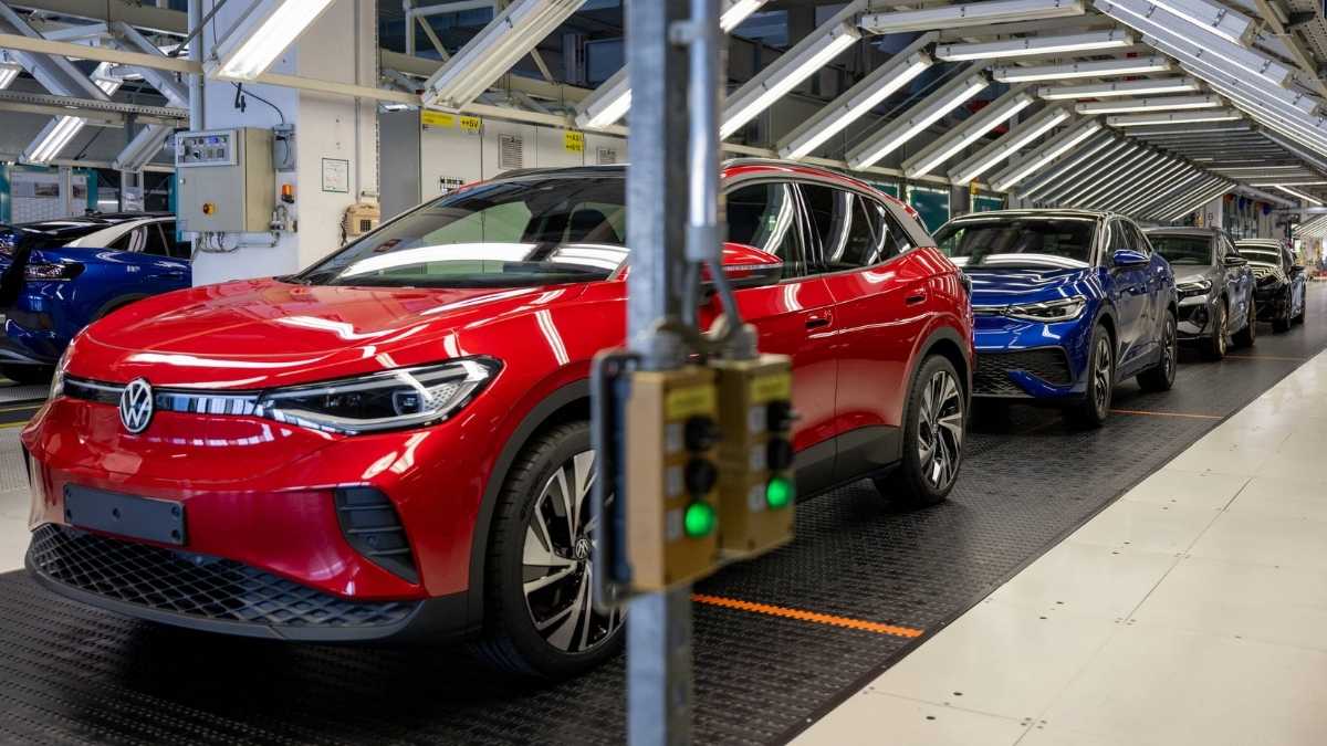Producción de vehículos eléctricos en Volkswagen