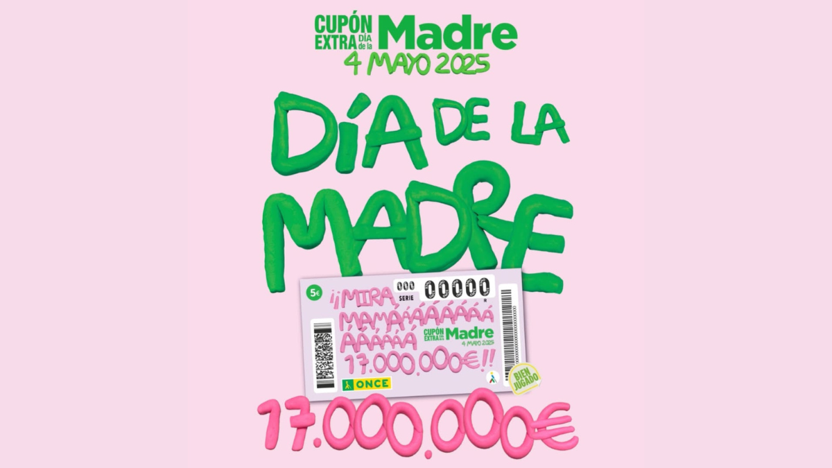 MONO Madrid firma la nueva campaña del Cupón Extra Día de la Madre de la ONCE