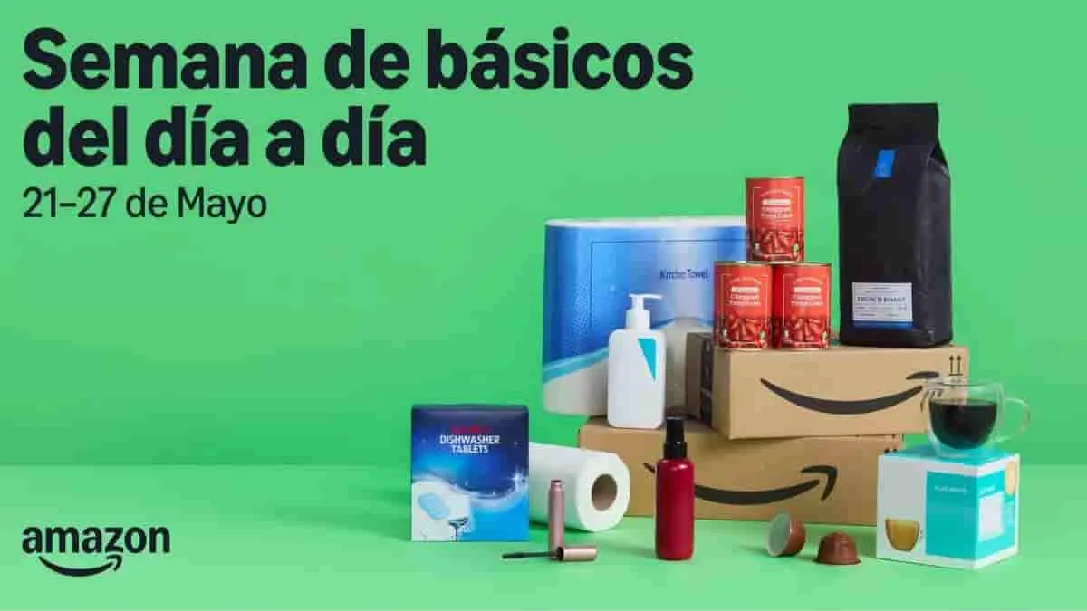 Amazon presenta la Semana de básicos del día a día con ofertas exclusivas para sus clientes