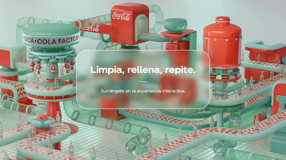 Coca-Cola lanza un juego interactivo para impulsar el uso del vidrio retornable y educar sobre sostenibilidad