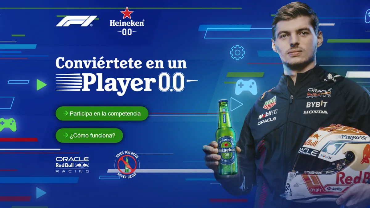 Heineken 0.0 vuelve a lanzar su campaña global de 2025 con Max Verstappen