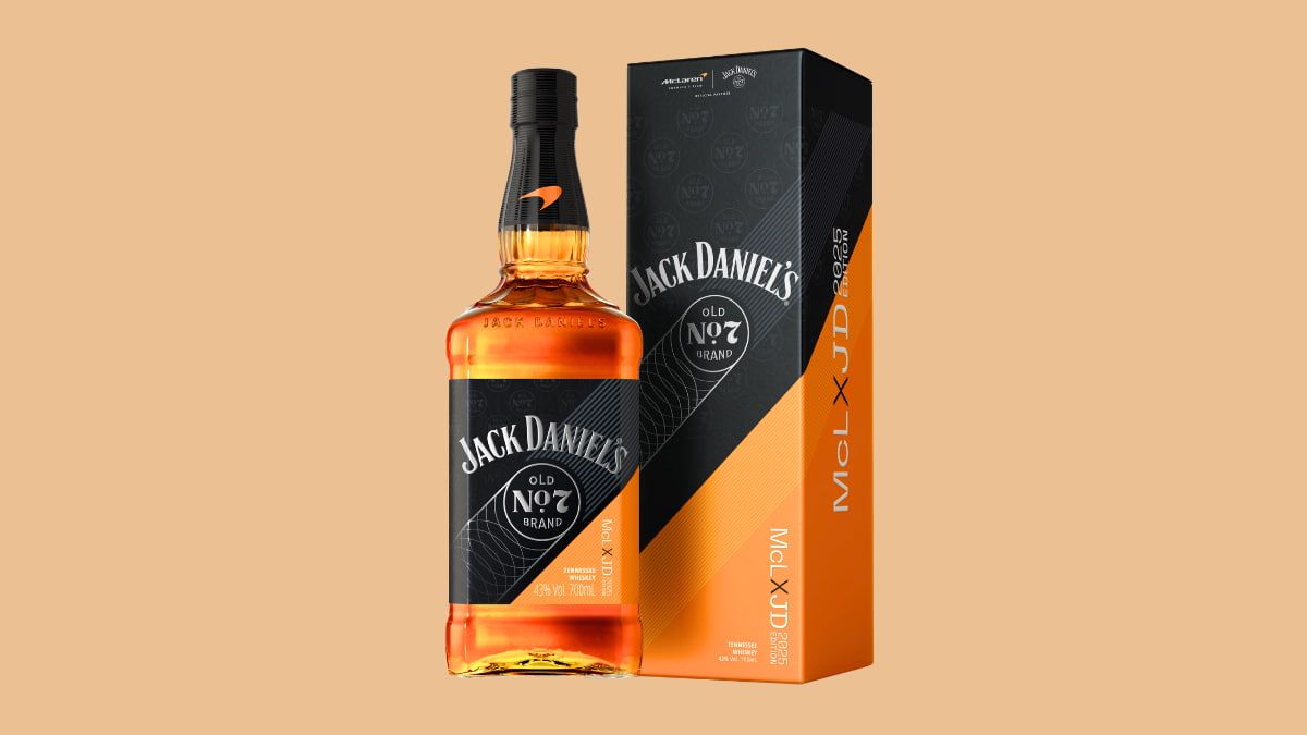 McLXJD 2025 edición limitada whiskey Jack Daniel's y McLaren