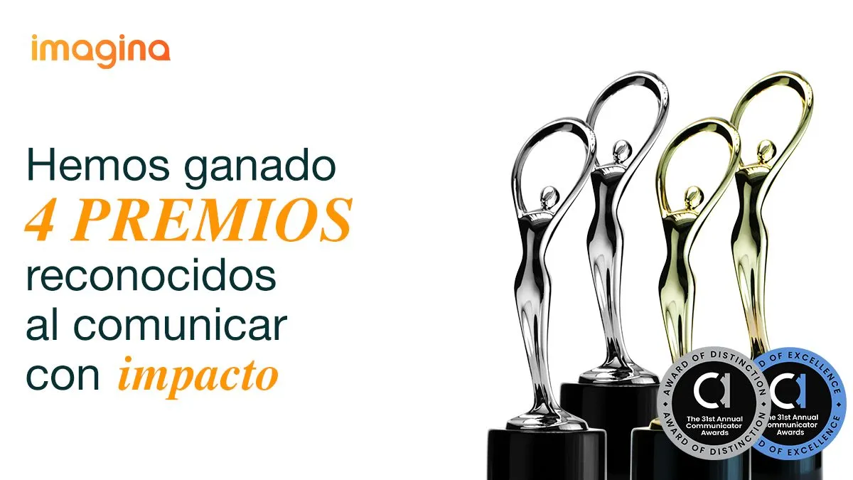 IMAGINA consolida su proyección global al recibir cuatro galardones en los Communicator Awards 2025