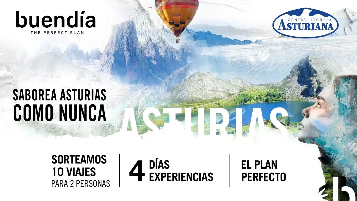 Asturias a través de sus 4 elementos con Buendía y Central Lechera Asturiana