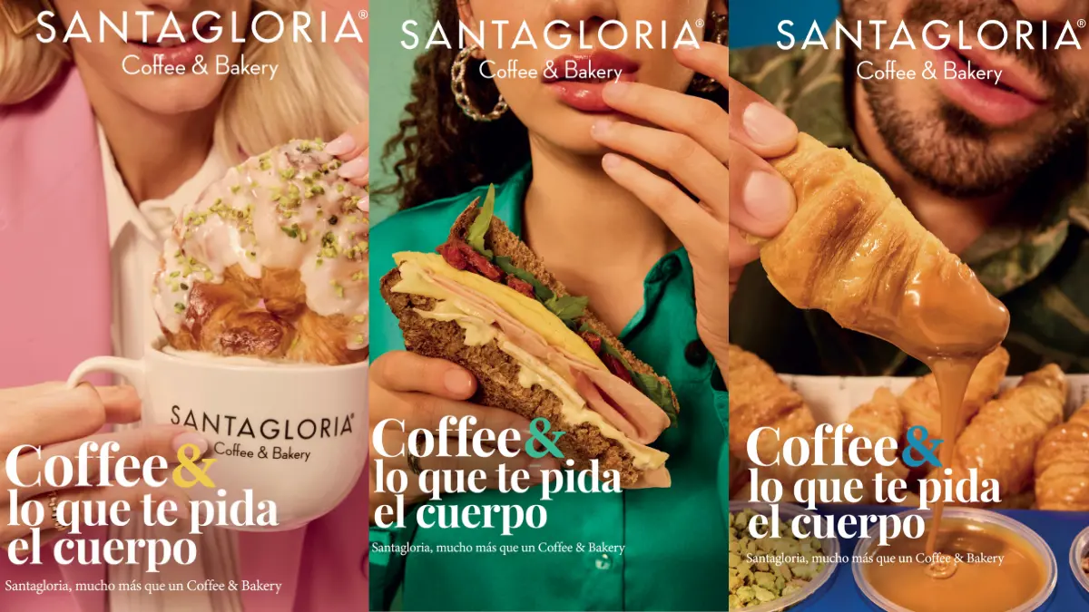 Coffee & lo que te pida el cuerpo Santagloria campaña