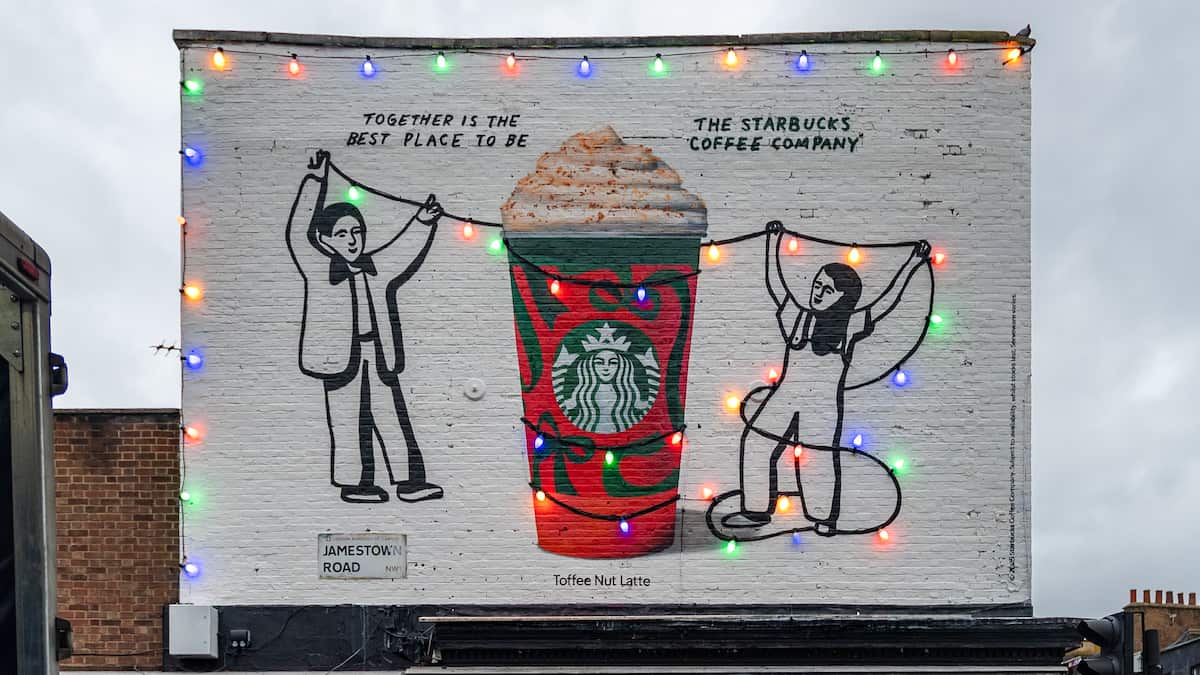Starbucks Drawn Together
