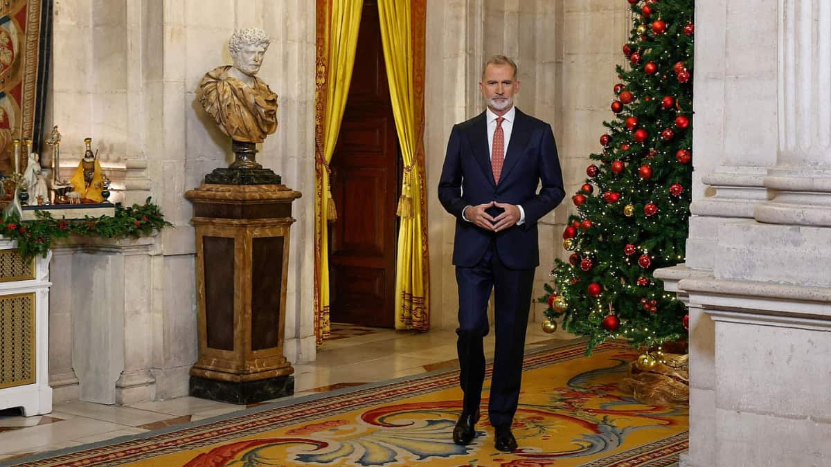 La audiencia del discurso del rey Felipe VI remonta ligeramente el vuelo en 2025