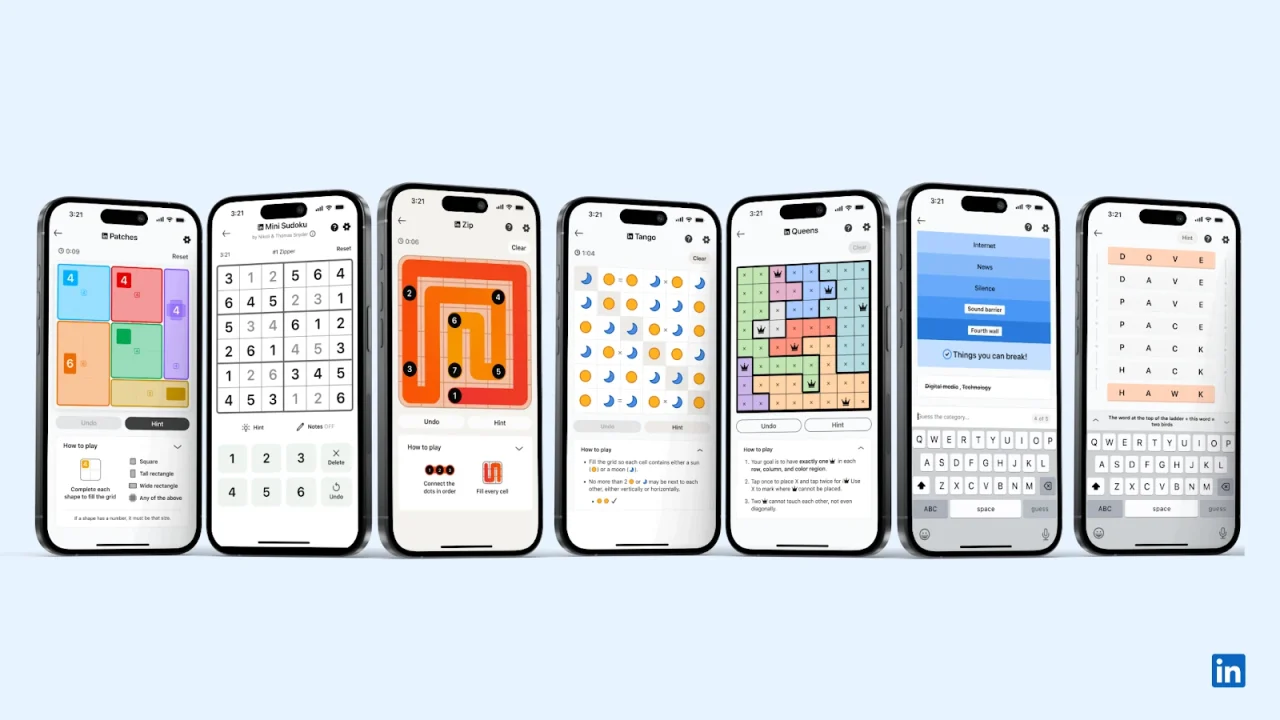 linkedin juegos patches
