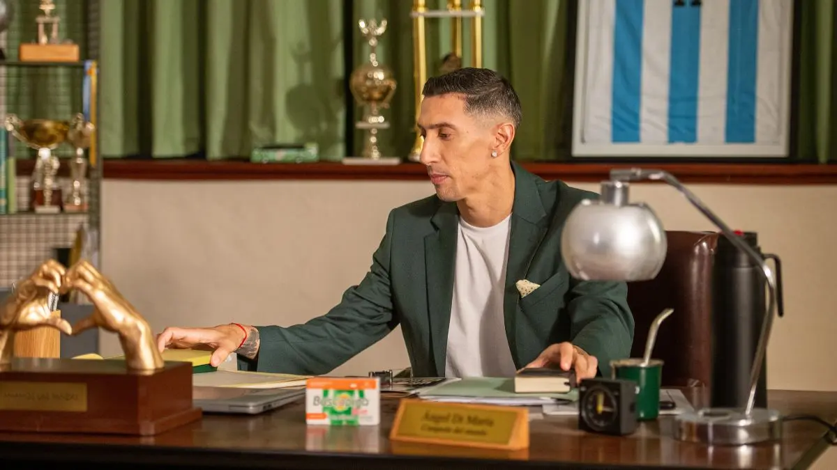 Buscapina. Ángel Di María
