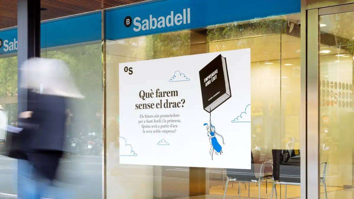 banco sabadell sant jordi dragon