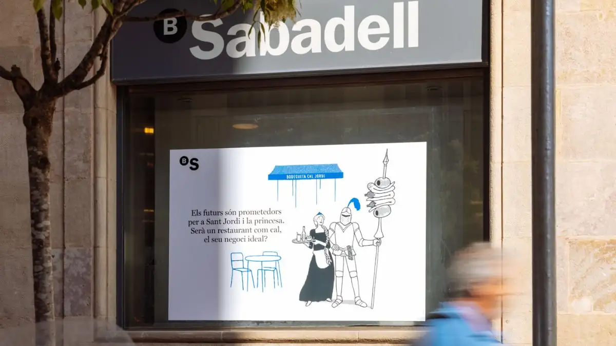 banco sabadell sant jordi dragon