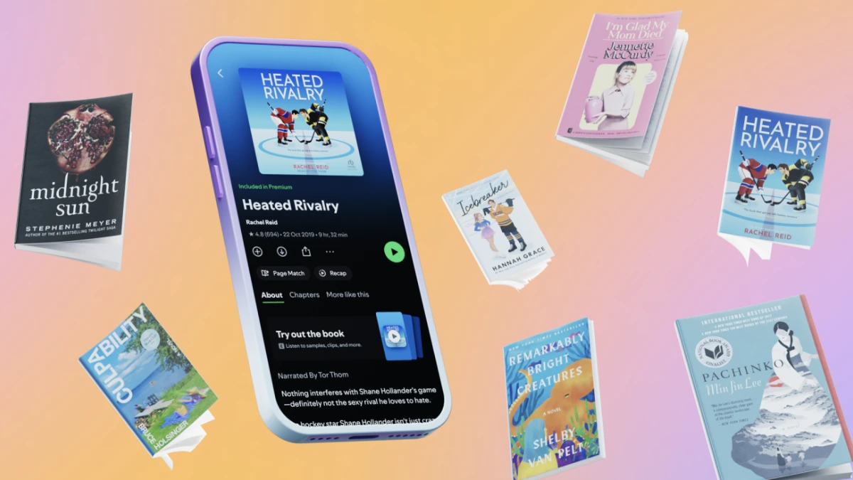 Spotify libros físicos
