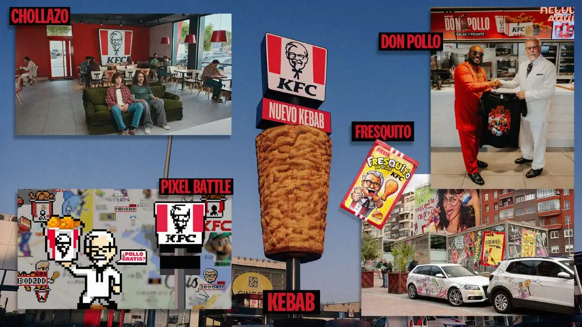 KFC anunciante El Sol